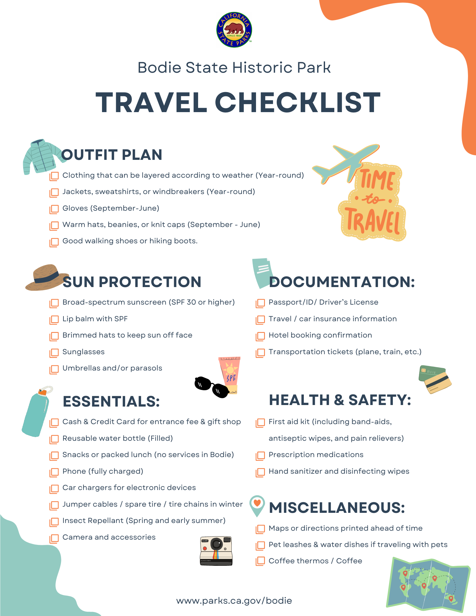 Packing List